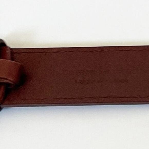 Amanda Smith Genuine Leather Brown Belt Studded Western Women's Size 28 - Picture 6 of 6